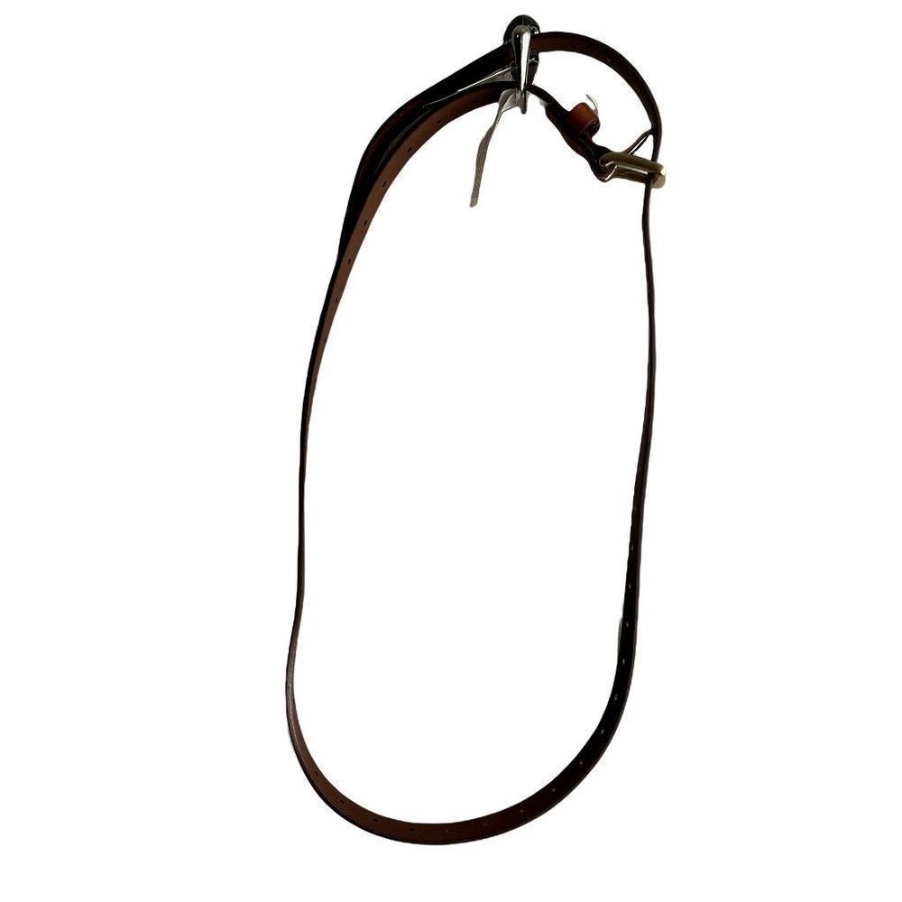 J.CREW Women's Perforated Italian Leather Belt For Women